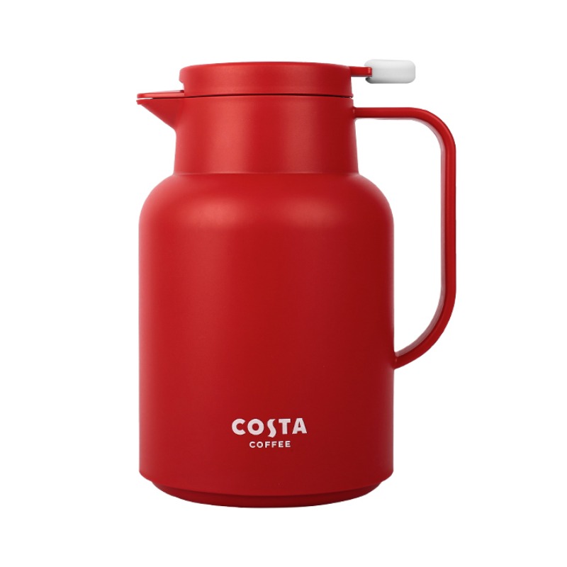 推荐商品：Costa/咖世家 1.45L 花花保温壶 家用宿舍内胆高颜值玻璃热暖真空结婚