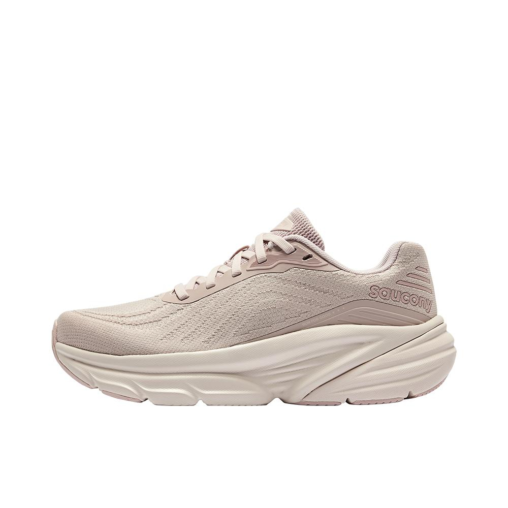 推荐商品：Saucony/索康尼  GUARD 卫士  缓震回弹 防滑耐磨 通勤 舒适透气 织物 百搭  跑鞋 女款/粉色