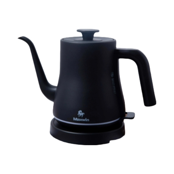 推荐商品：maxwin 0.8L 长嘴电水壶 自动断电 防干烧 过热保护 自动上水 304不锈钢 AS-22002A-CCC