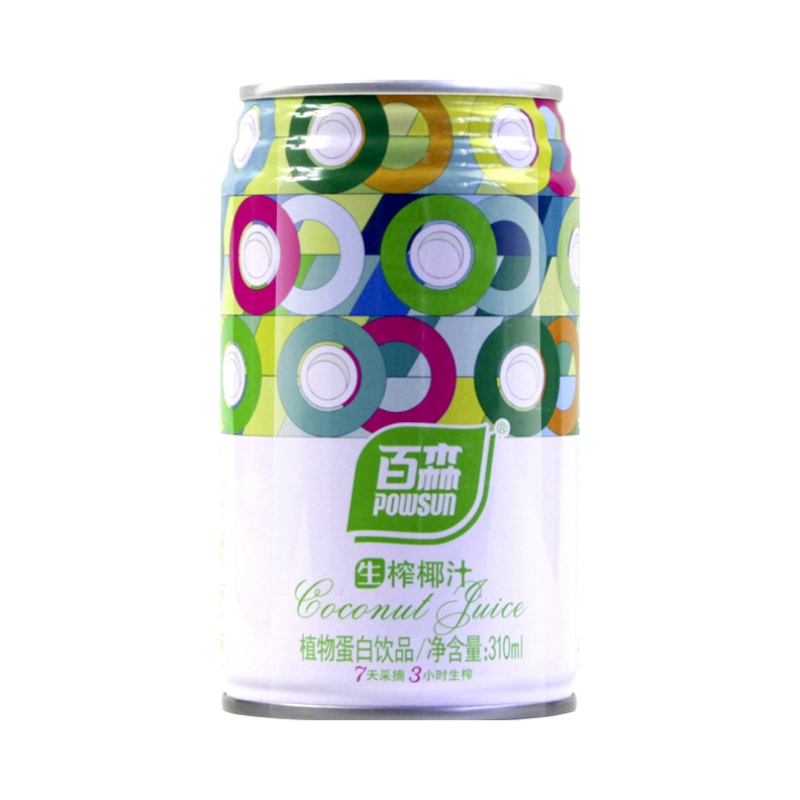 推荐商品：百森 生榨椰汁 罐装 310ml