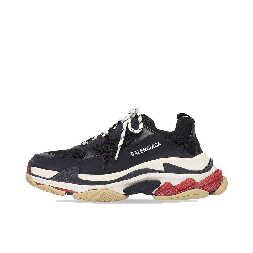 推荐商品：Balenciaga 巴黎世家  Triple S TRIPLE S CLEAR SOLE 复古简约 舒适百搭 防滑耐磨 减震轻便 厚底  圆头  网布  老爹鞋 李宇春同款 红色/白色/黑色