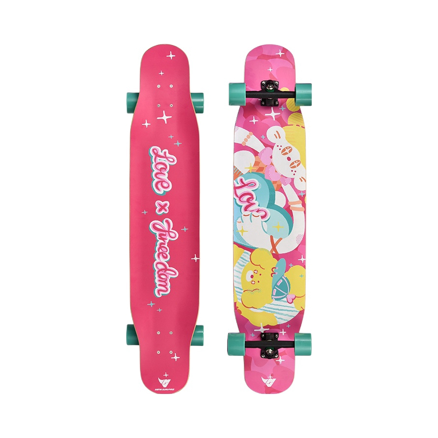 推荐商品：牛匠 萨克万联名 舞板 刷街代步 滑板 专业长板 