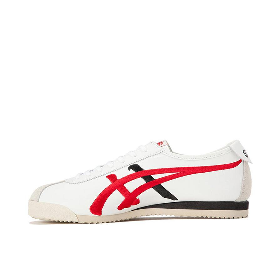推荐商品：Onitsuka Tiger Limber Up Nm 防滑耐磨 轻便透气 圆头 休闲鞋 红色/白色/黑色