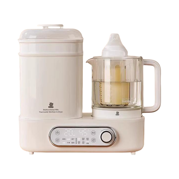 推荐商品：小白熊/SnowBear 奶瓶调奶器消毒器带烘干二三合一恒温热水壶热奶神器
