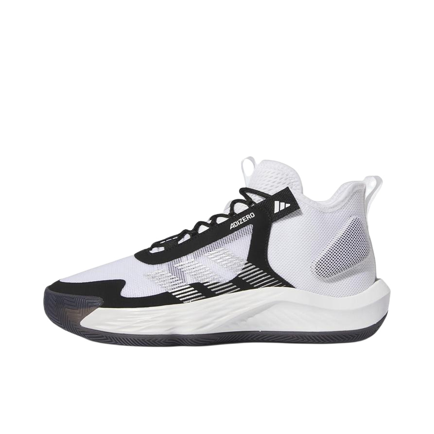 推荐商品：adidas Adizero Select 篮球鞋 实战训练减震回弹防滑耐磨轻便透气时尚百搭 白色/黑色