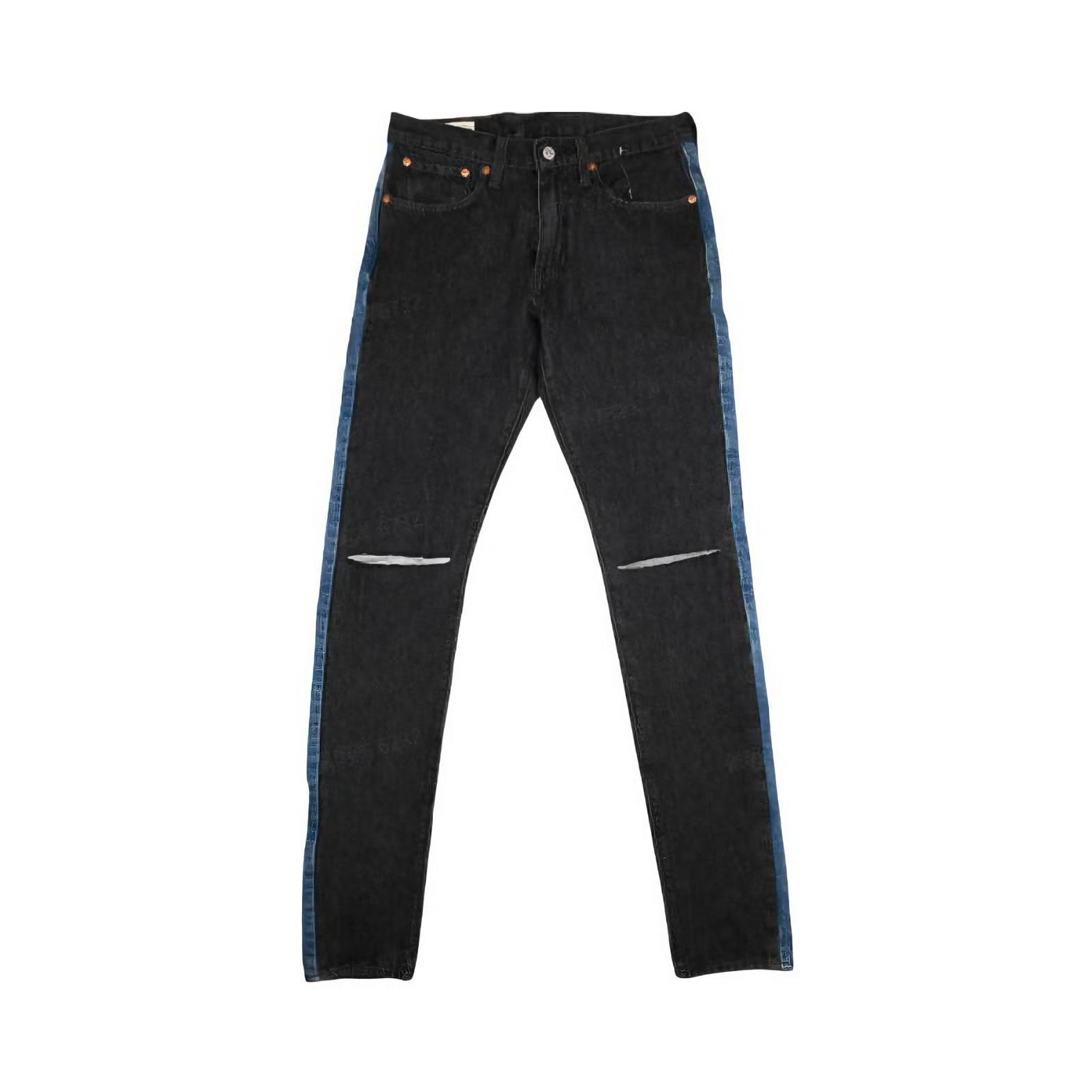 Levi's 叠脚升级锥型修身牛仔裤 59438-0000