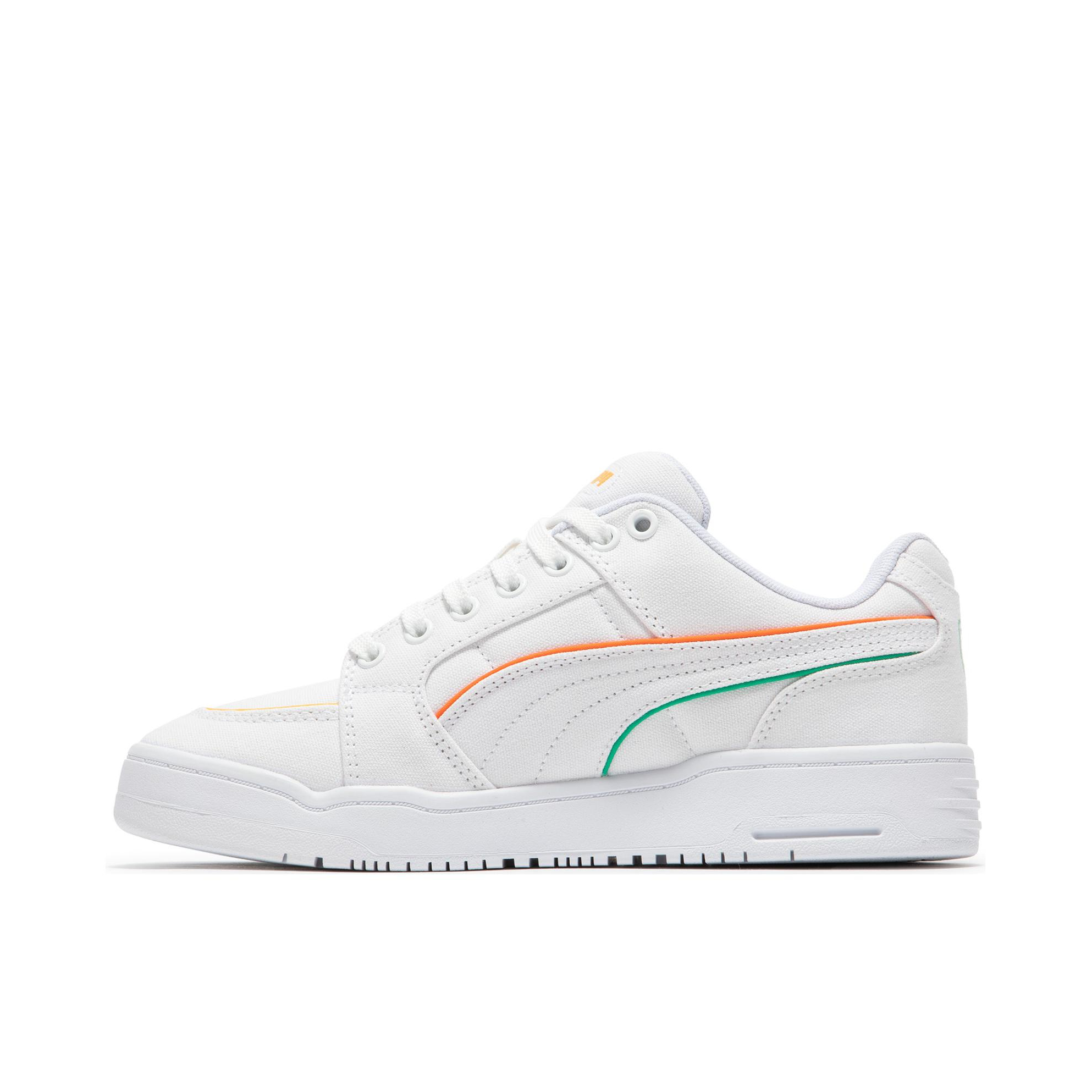推荐商品：Puma/彪马 Slipstream 板鞋 潮流复古防滑耐磨舒适透气减震圆头 白色/荧光绿