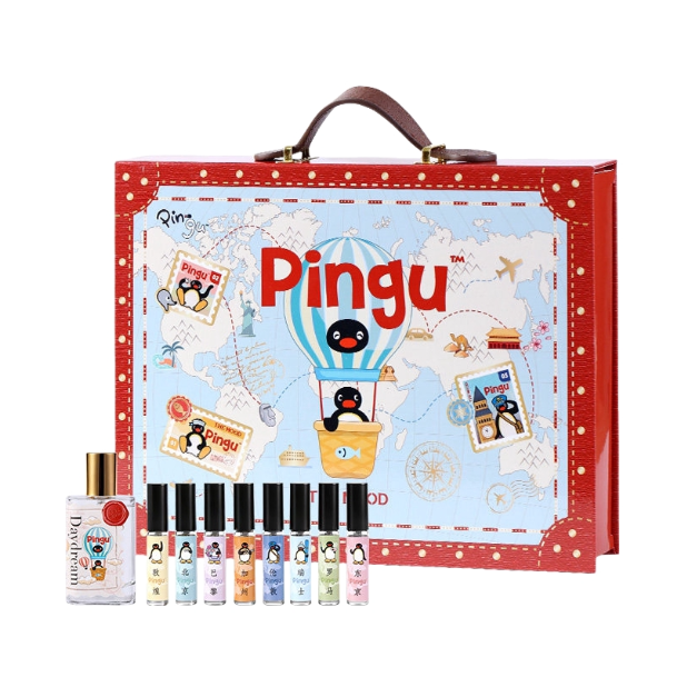 推荐商品：【pingu联名款】he mood/未知气味 环球旅行香水礼盒 轻松补香小巧便携梦幻甜美优雅迷人