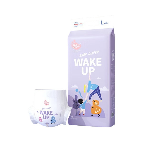 推荐商品：BBG 元气觉醒纸尿裤L码尿不湿大眼睛