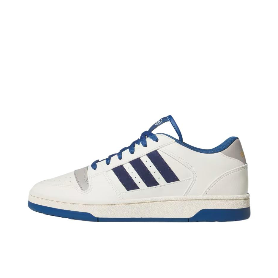 推荐商品：adidas Break Start 板鞋 复古防滑耐磨舒适轻便场下简约百搭篮球风薄底 低帮/米色/白色/深蓝色/暗汽油色