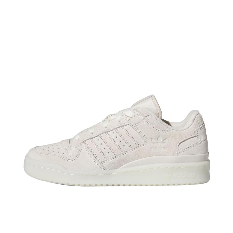 推荐商品：adidas Originals Forum 板鞋 轻便复古防滑时尚魔术贴篮球风薄底包裹性 米粉
