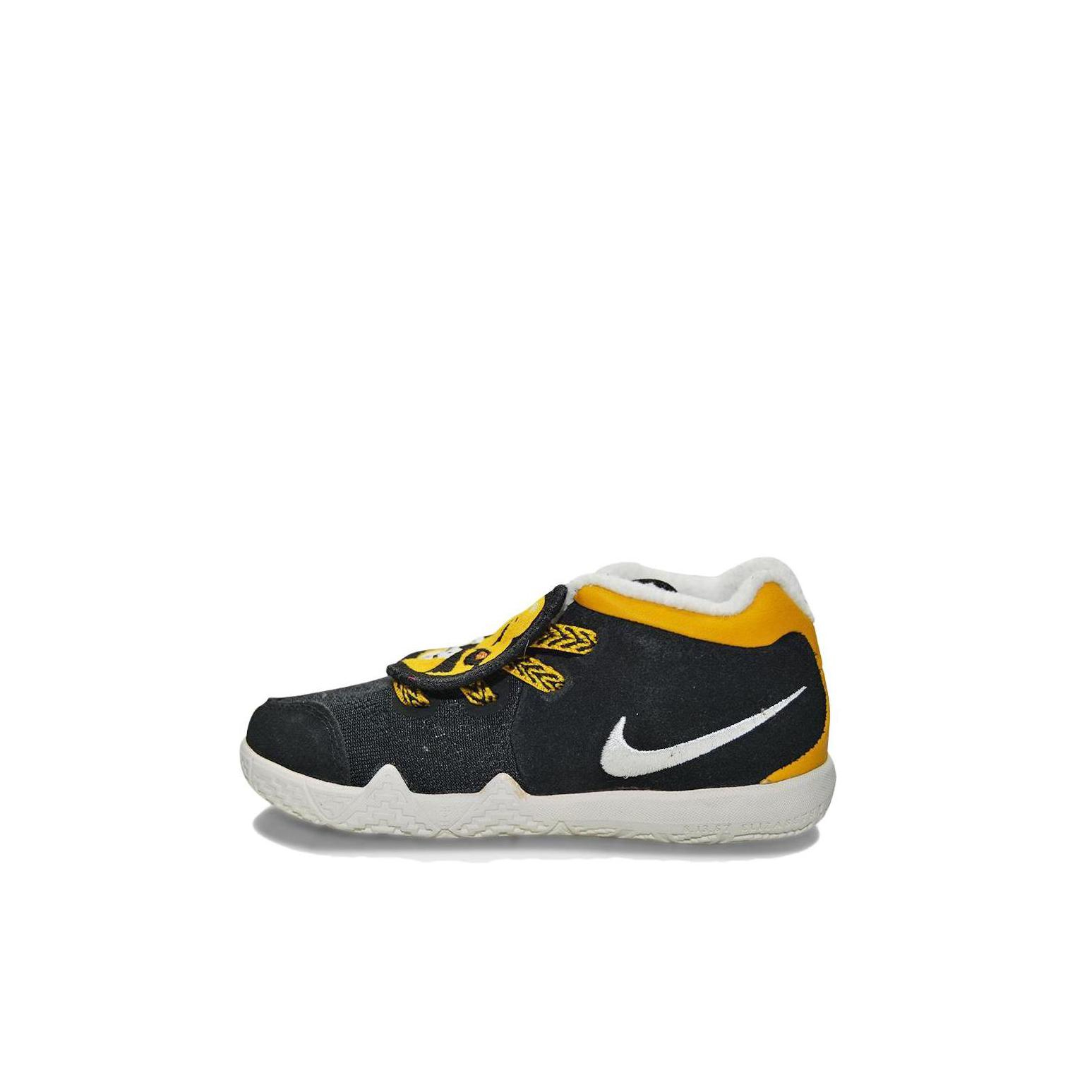 推荐商品：Nike Kyrie 4 一脚蹬 防滑 训练 儿童篮球鞋 Little Big Cats 婴童/豹子/黑色