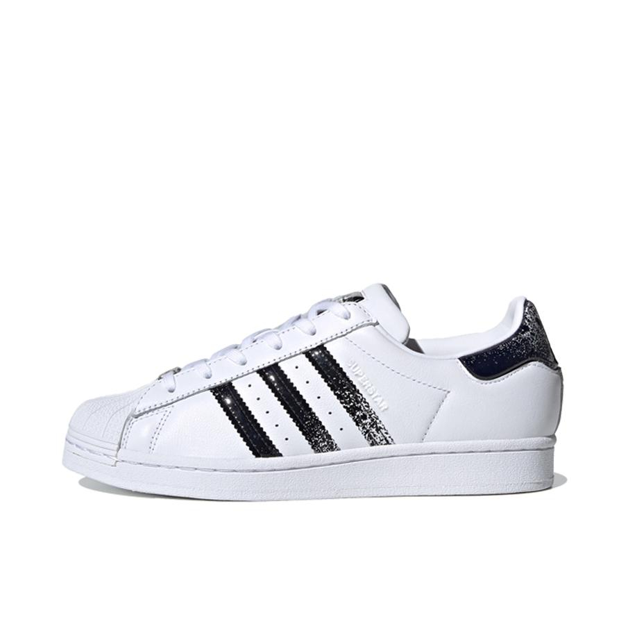 推荐商品：【宋雨琦同款】 adidas Originals Superstar 板鞋 轻便贝壳头薄底舒适百搭耐磨复古 泼墨/白色/黑色