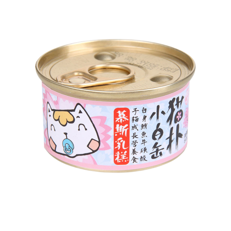 推荐商品：猫扑 猫咪鲔鱼味慕斯乳糕全价幼猫罐头增肥发腮