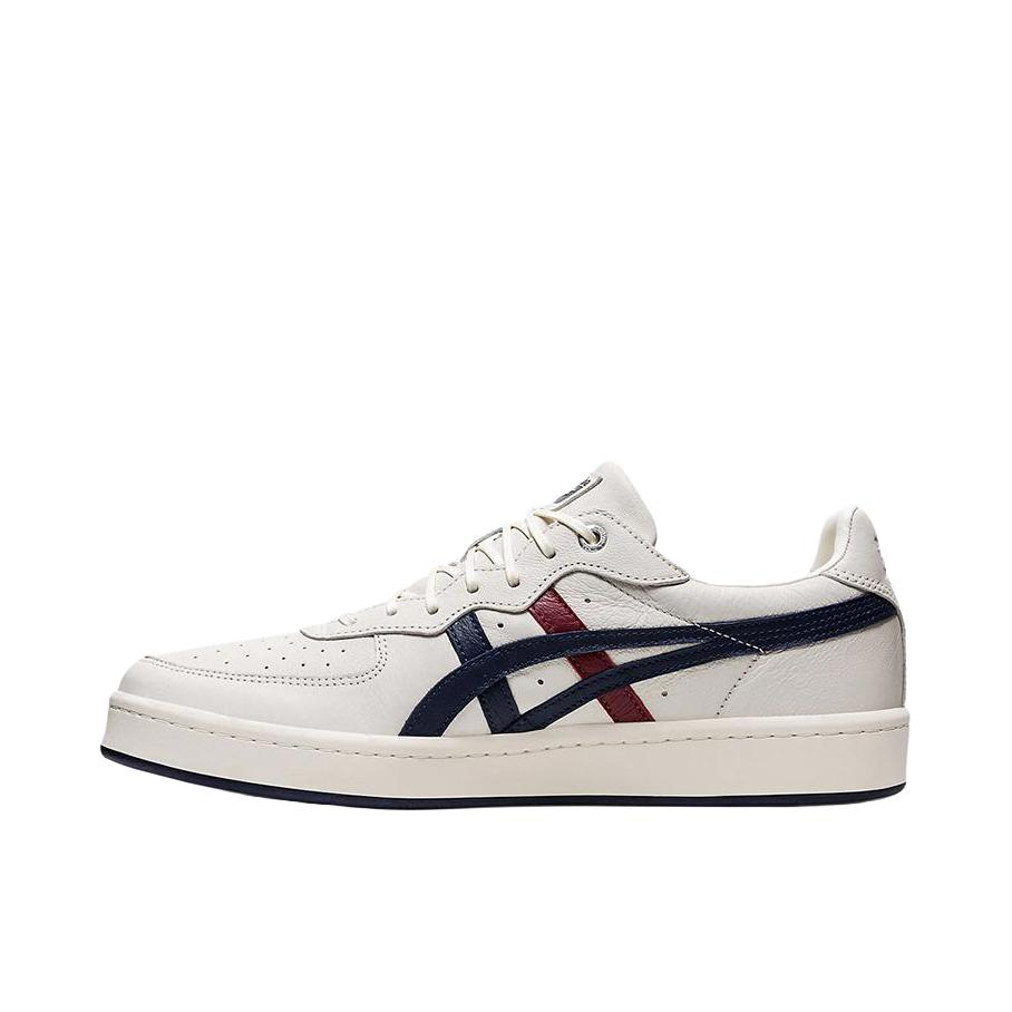 推荐商品：Onitsuka Tiger GSM 耐磨 时尚 百搭复古 舒适透气 防滑 板鞋 米白/蓝色/红色