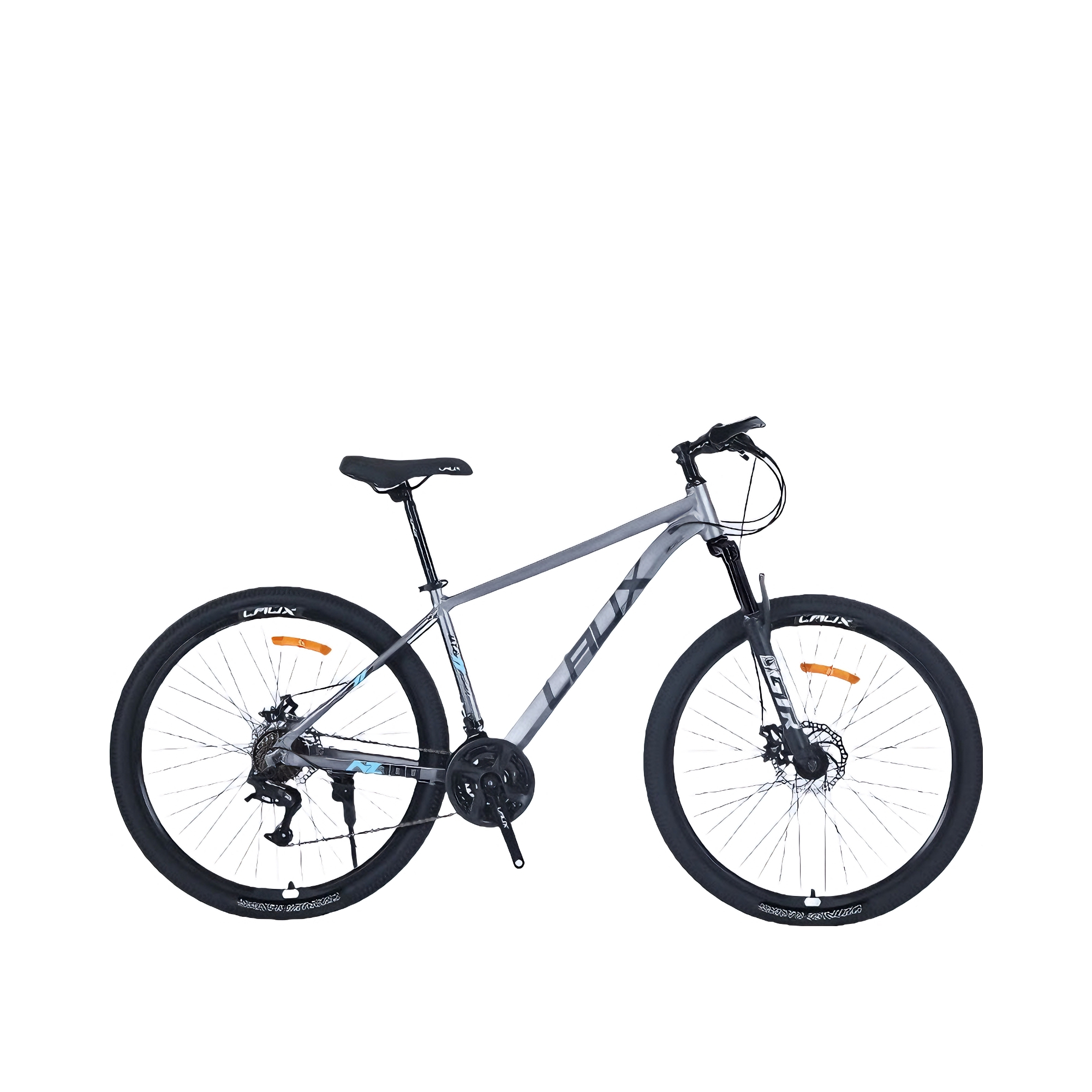 推荐商品：LAUX/雷克斯 哪吒100PRO 蓝图 24速 铝合金车架 减震 山地车