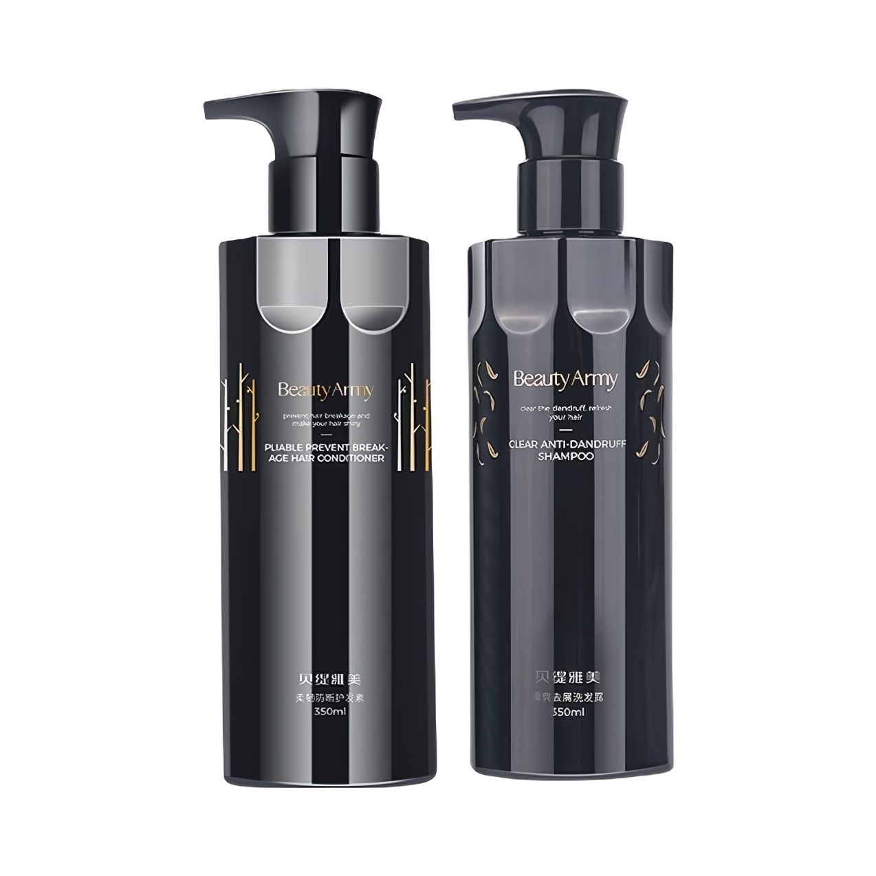 推荐商品：Beauty Army/贝缇雅美 去屑清洁滋养洁净洗护套装 丰盈蓬松强韧强根不油腻 丝韧