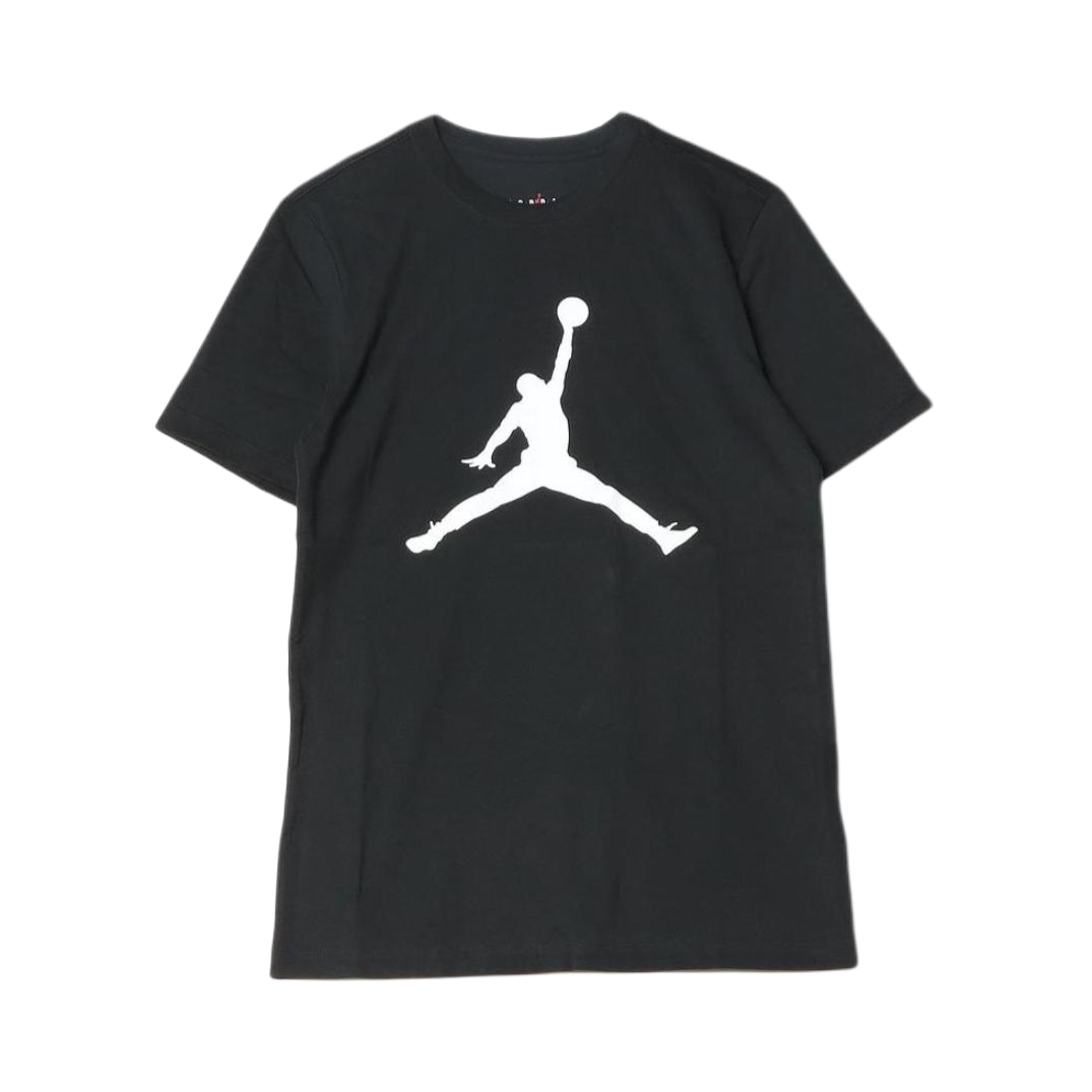 【张艺兴同款】Jordan Brand 大Logo合身吸湿排汗纯棉套头圆领短袖T恤 男女同款 CJ0921