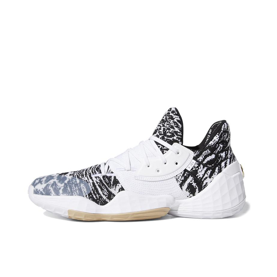 推荐商品：adidas Harden Vol. 4 哈登4代 篮球鞋 防滑耐磨缓震实战 White Black 国内版/白色/黑色