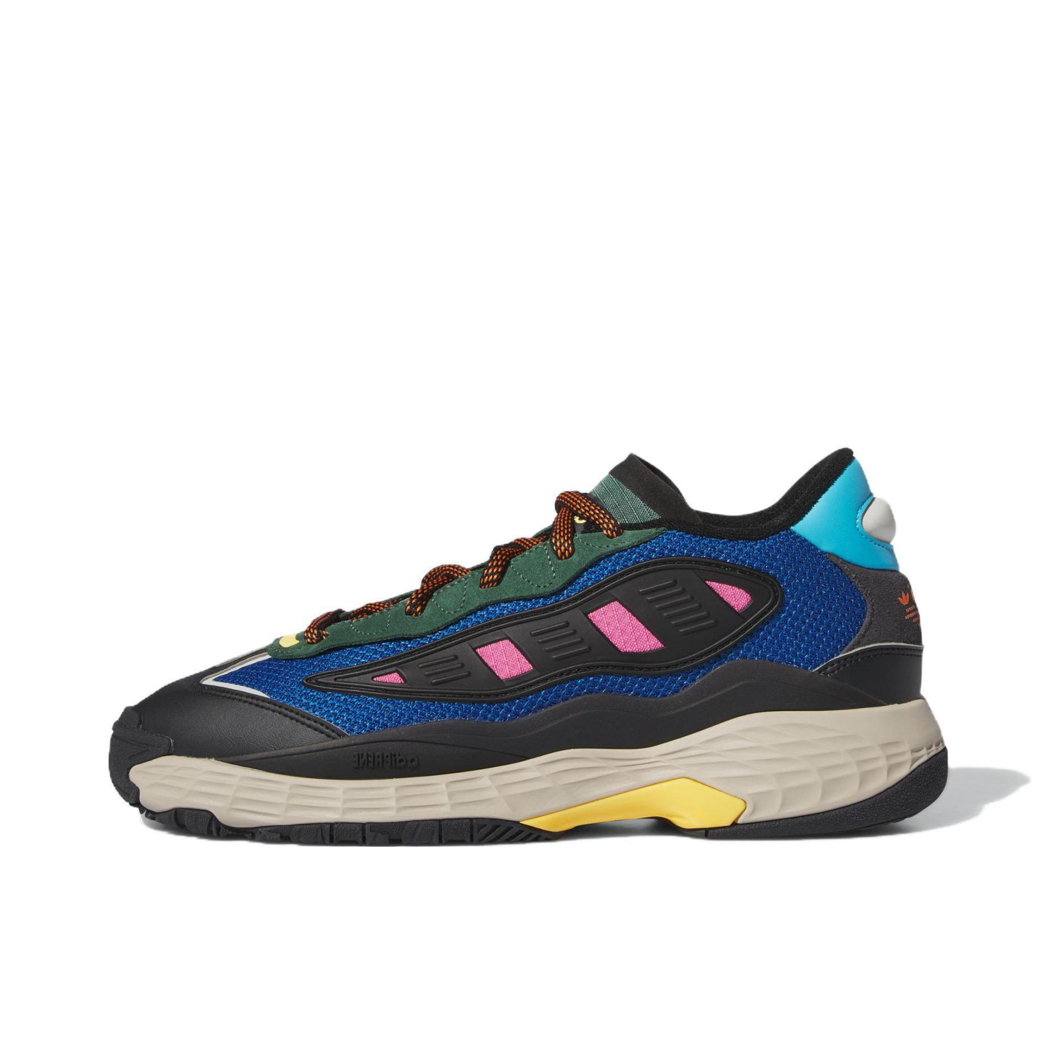 推荐商品：adidas Originals Niteball 3 舒适 防滑耐磨 时尚百搭 跑鞋 深蓝/黑色/绿色