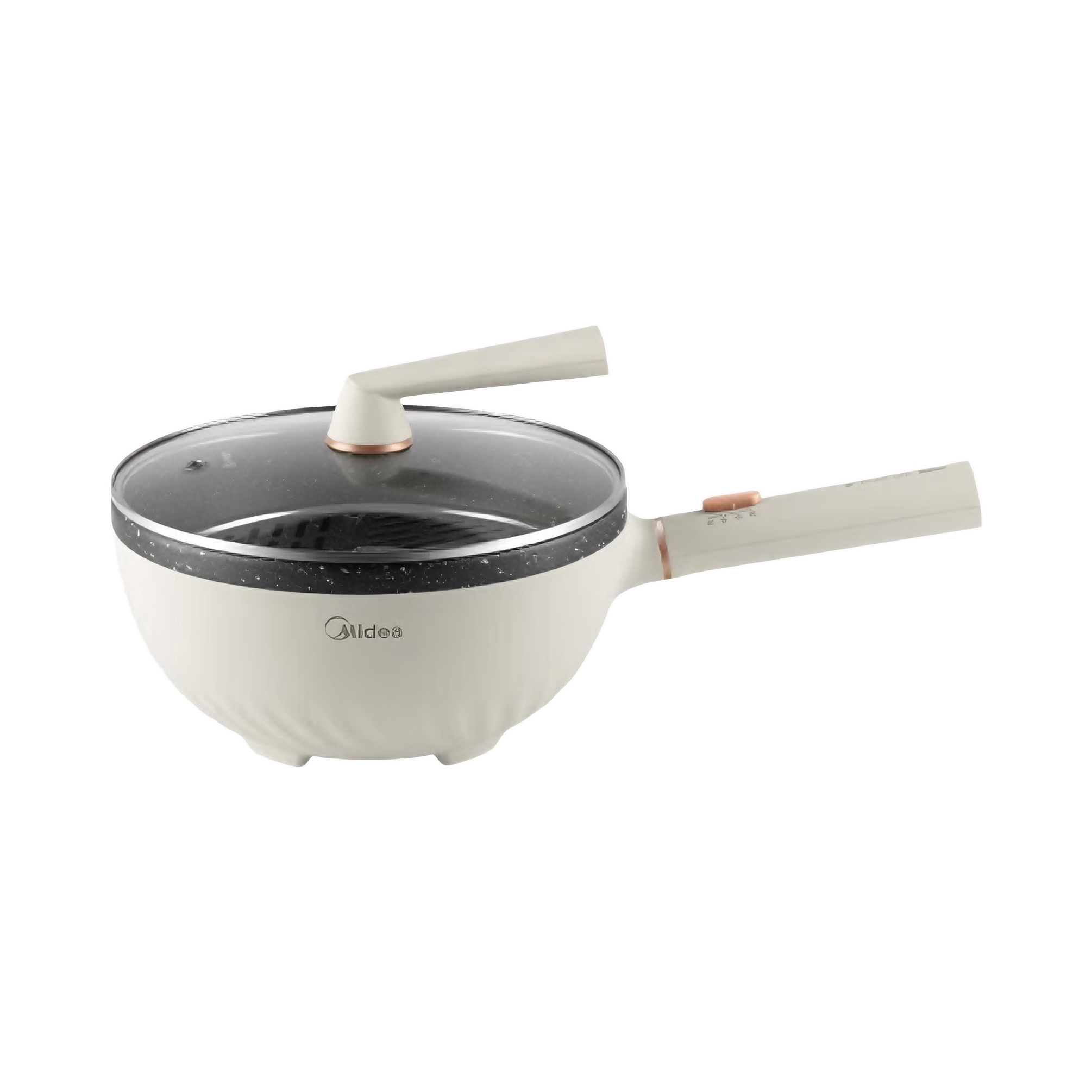 推荐商品：Midea/美的 电热锅 4L 大容量 宿舍 电炒菜 一锅多用 蒸煮 一体式 爆炒 大功率 不粘