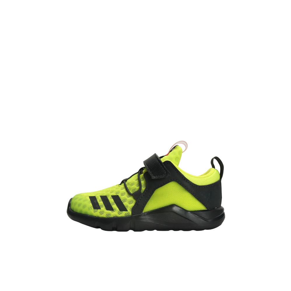 推荐商品：adidas Rapidaflex 缓震 防滑耐磨 轻便透气 舒适百搭 运动 童鞋 婴童/绿黑