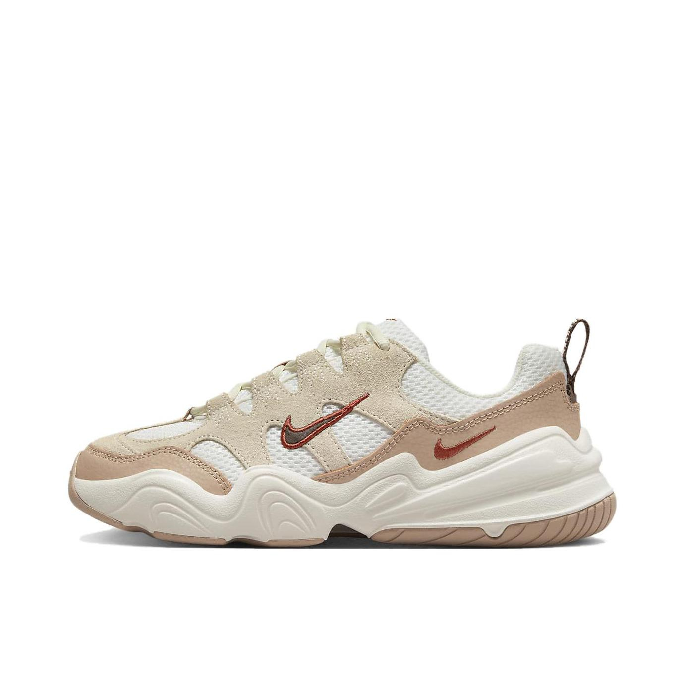推荐商品：Nike Tech Hera 跑鞋 缓震回弹防滑耐磨舒适透气圆头 女款/米白