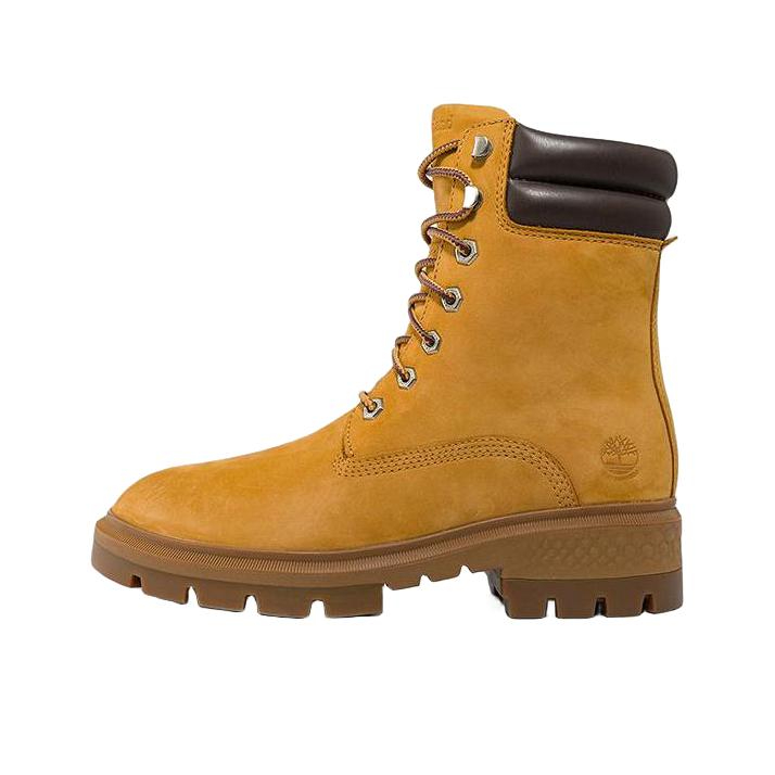 推荐商品：Timberland/添柏岚 6-Inch 马丁靴 户外靴大黄靴高帮防水舒适耐磨 小麦色