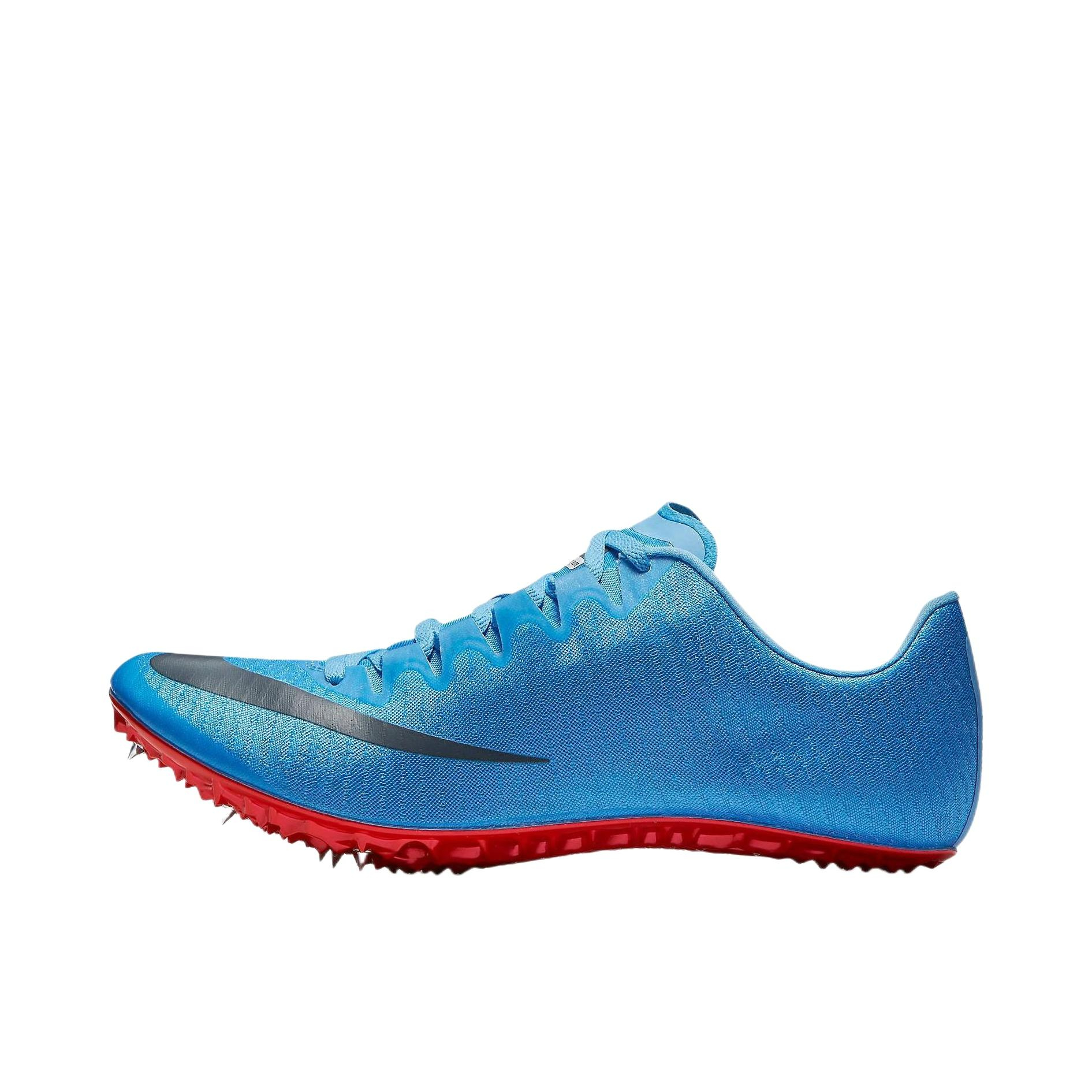 推荐商品：Nike Zoom Superfly Elite 织物 防滑耐磨 圆头 舒适减震 人造草坪 田径 跑鞋 蓝色