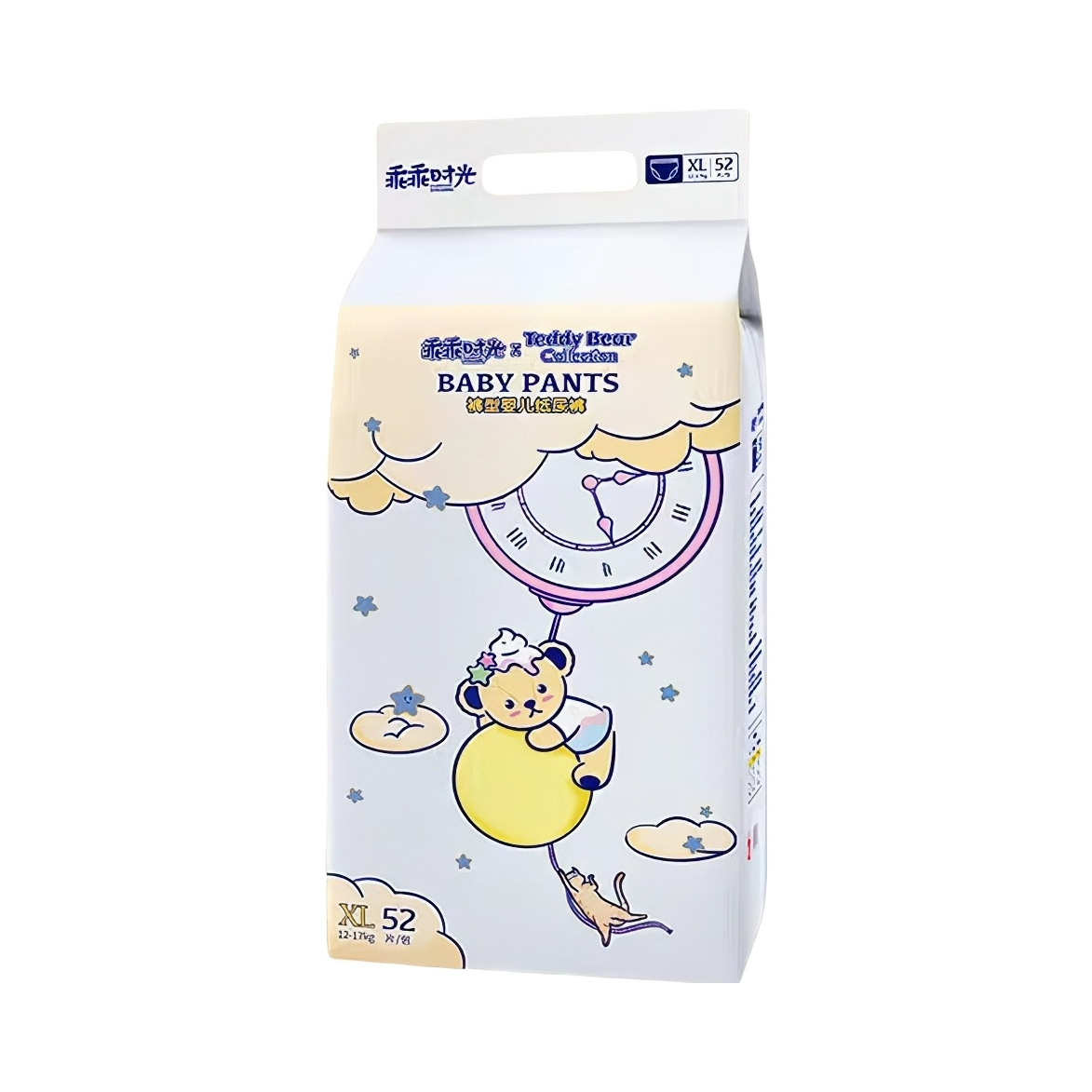 推荐商品：乖乖时光 泰迪珍藏拉拉裤XL码 尿不湿