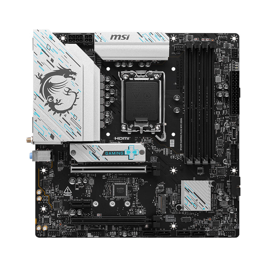 推荐商品：MSI/微星 B760M系列芯片组 DDR4电脑主板 爆破弹 刀锋钛 Pro 电竞