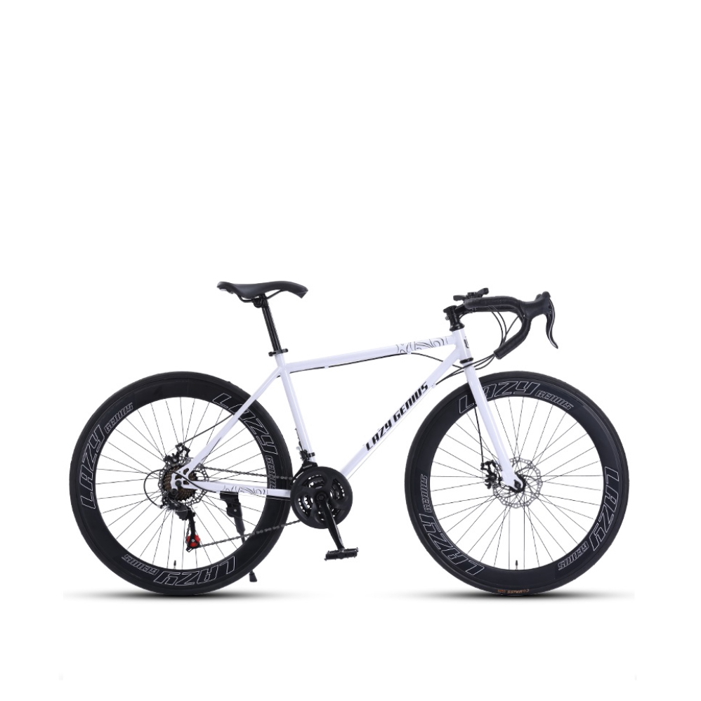 推荐商品：懒人得智 LR350 高碳钢 破风变速 弯把 公路车