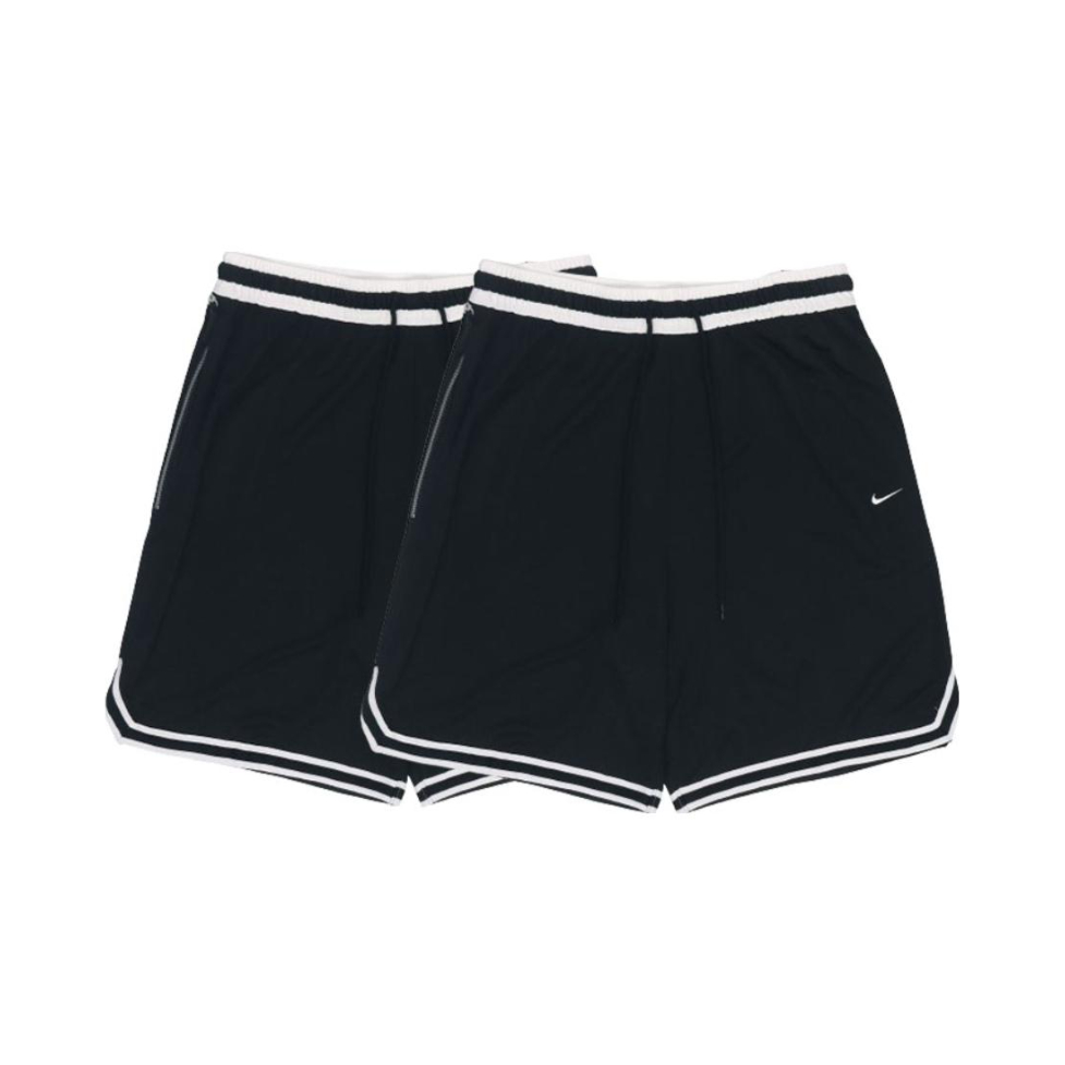 【勒布朗·詹姆斯同款】Nike 速干透气梭织训练五分裤运动短裤 DR7229 DH7161 黑/2件装
