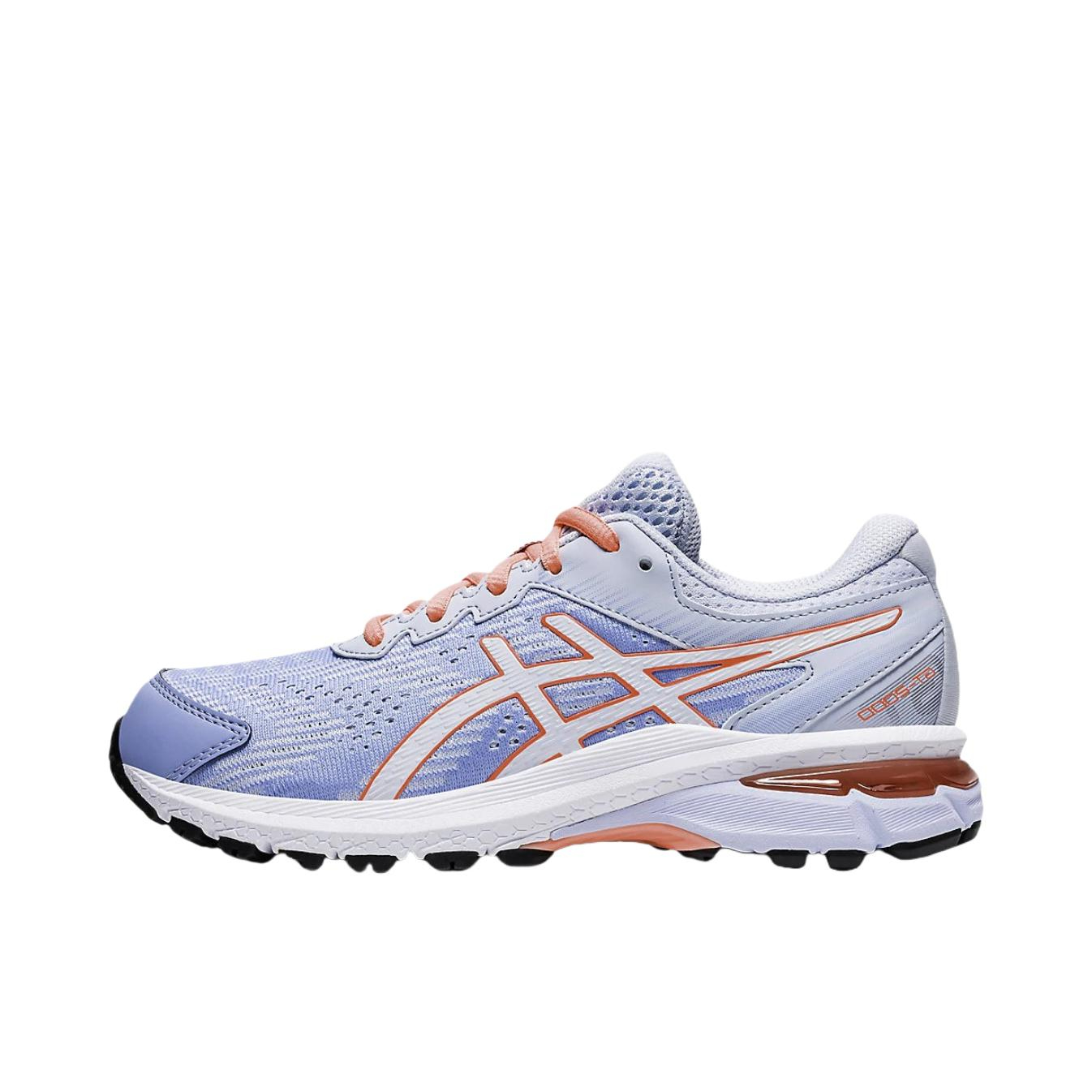 推荐商品：Asics/亚瑟士 GT-2000 8 跑鞋 稳定支撑减震轻便防滑耐磨网布透气时尚运动 GS/蓝色/白色/橙色