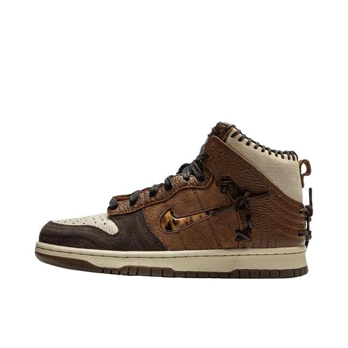 推荐商品：Nike Dunk 板鞋 经典复古百搭 Legend Bodega联名/高帮/棕色