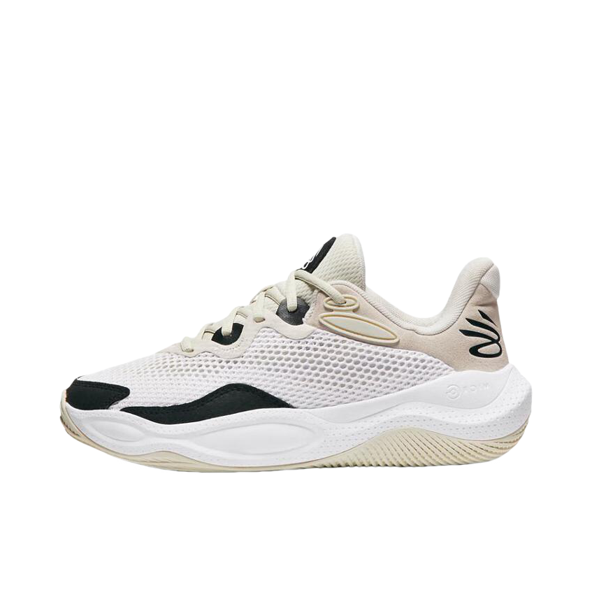 推荐商品：Under Armour/安德玛 Curry Splash 24 舒适减震 防滑耐磨 透气 低帮 百搭简约 篮球鞋 3028193 白色