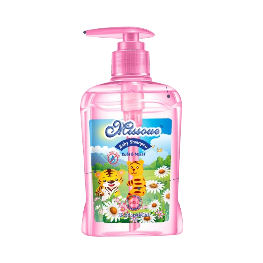 推荐商品：蜜语/missoue 无硅油儿童洗发露立体动物澳洲进口中大童