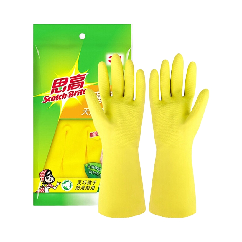 推荐商品：3M 思高 薄巧型 防水橡胶手套