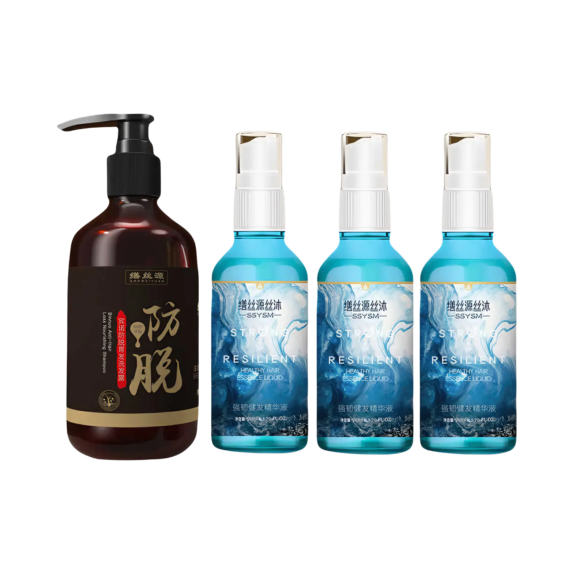 推荐商品：缮丝源 生姜强韧健发洗护套装B款 持久留香