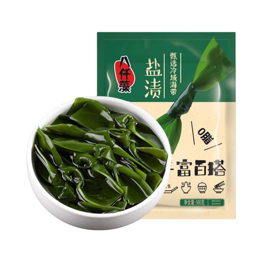 推荐商品：八仟藻 盐渍 海带结 袋装