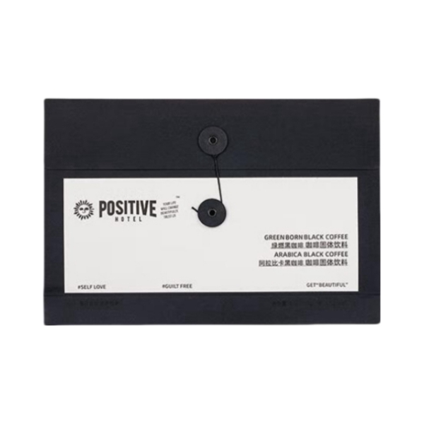 推荐商品：Positive hotel 即溶黑咖啡 固体饮料 21g 盒装 美式冷萃阿拉比卡珠帘玉幕快速冲泡燃脂 绿燃阿拉比卡肉桂