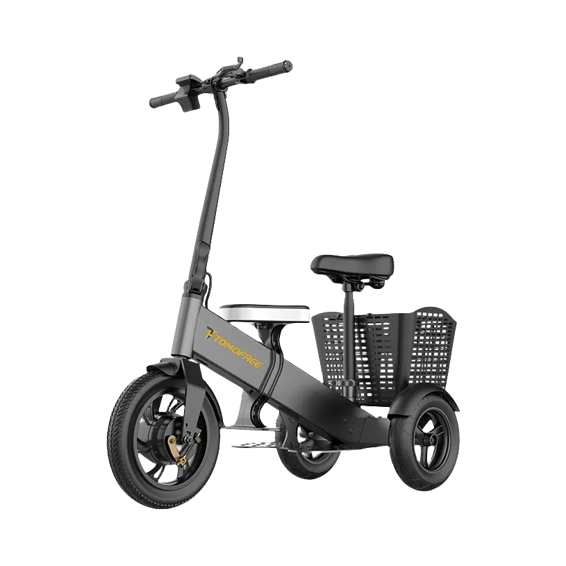 推荐商品：TOMOFREE K7-12 代步 折叠 家用 带娃 车电动 K7-12 迷你 电动三轮车