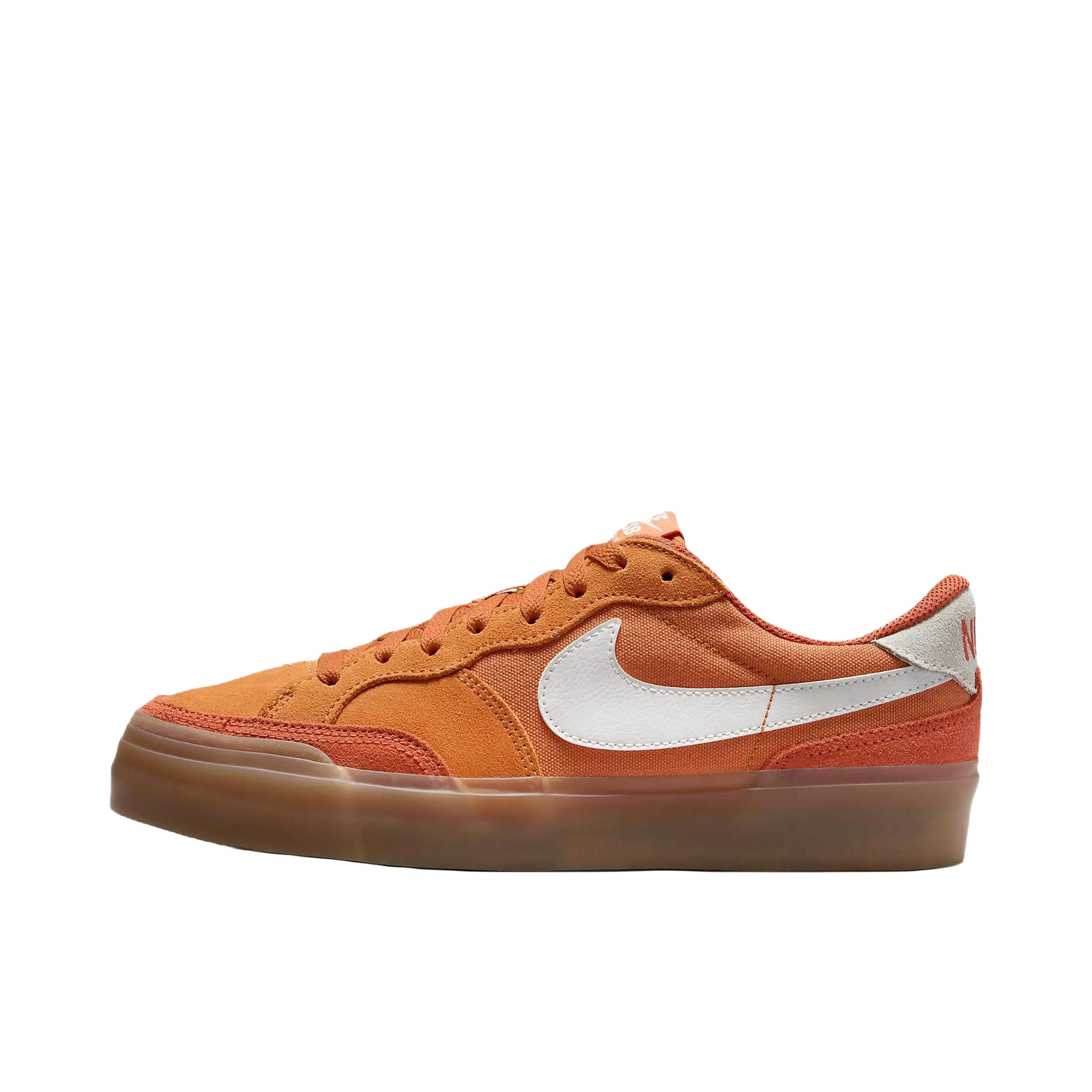 推荐商品：Nike SB Zoom Pogo 休闲 时尚潮流 舒适透气 防滑 耐磨 板鞋 橙色/白色  