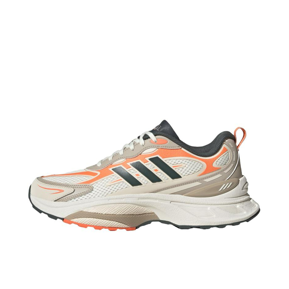 adidas MTS PRO 跑鞋 网面透气舒适缓震防滑耐磨轻便回弹织物防泼轻运动 奇迹棕/常春藤绿/荧光橙