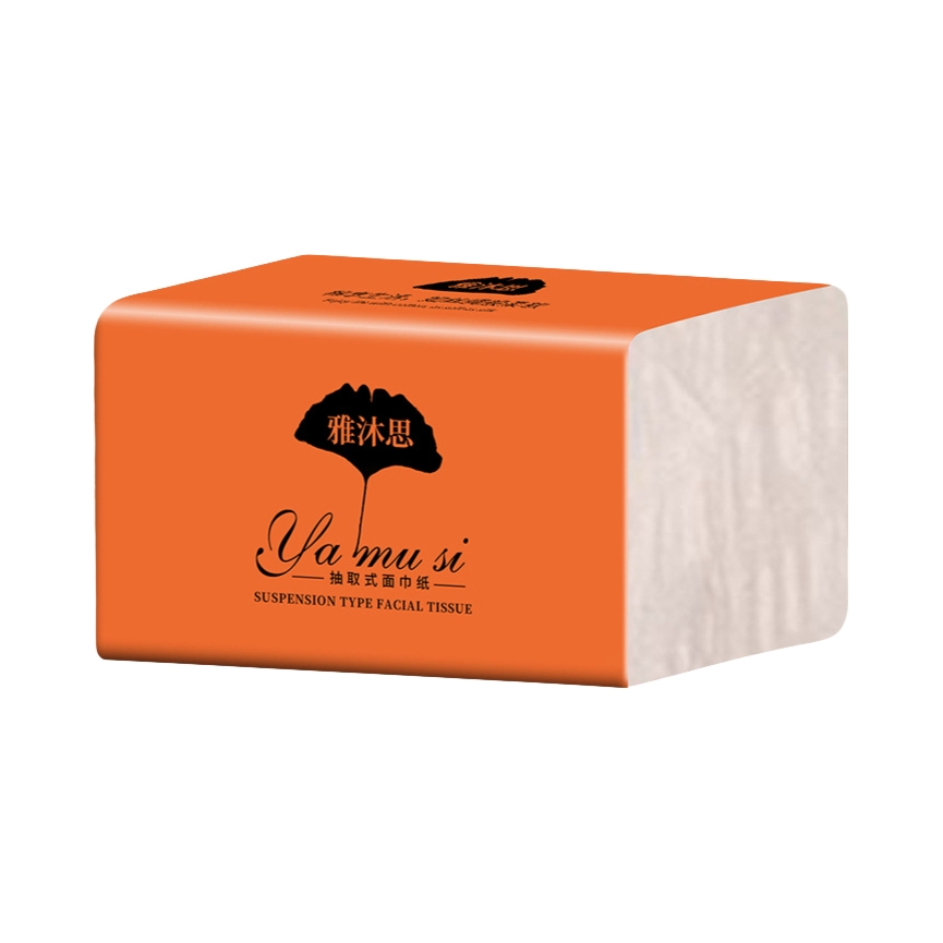 推荐商品：雅沐思 橙色 4层 抽纸 175*145mm