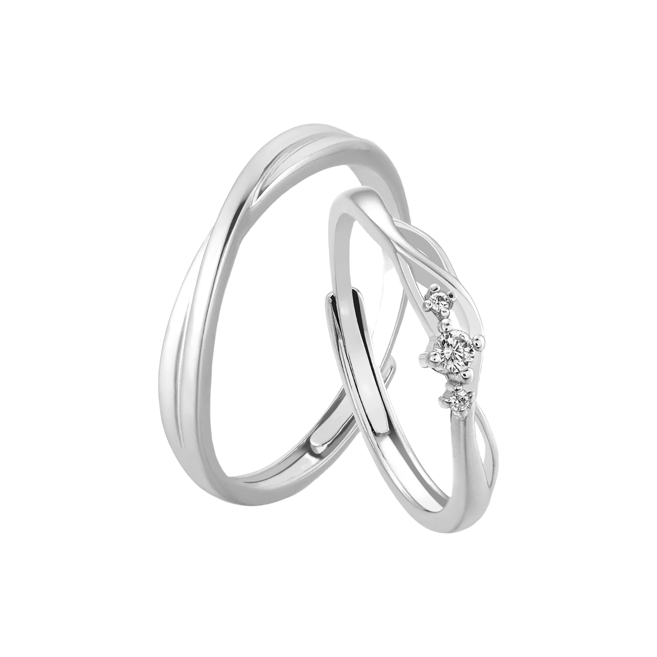 推荐商品：KOOKISS 子夜星迹925银戒指 KK0204