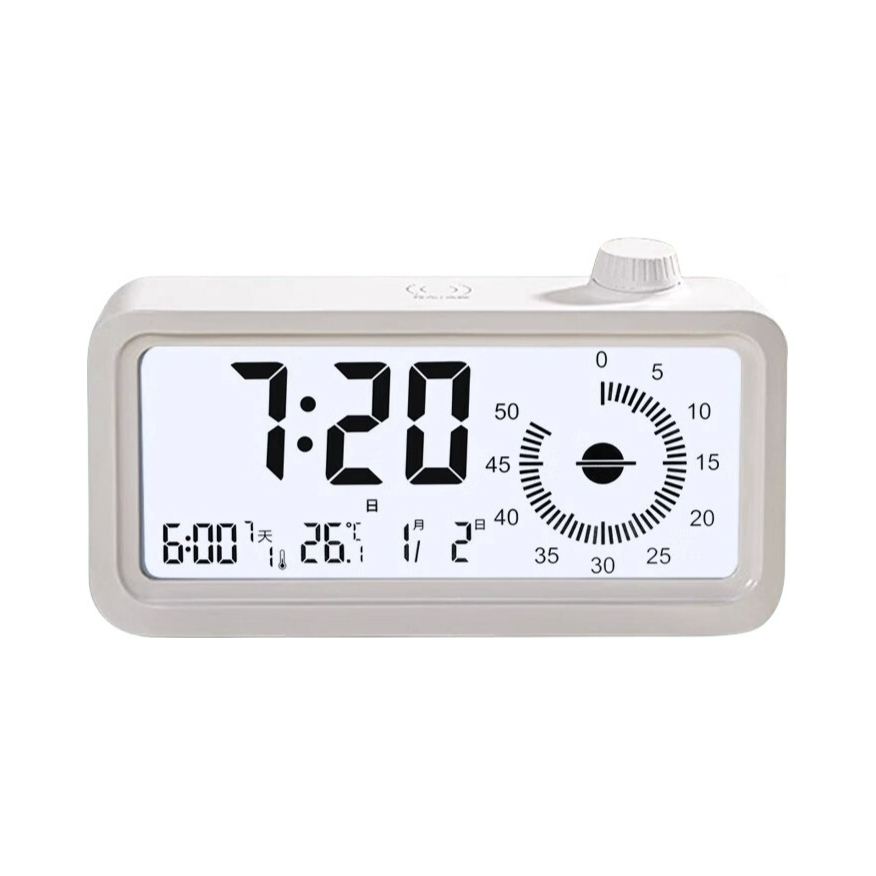 推荐商品：Timess 电池款 倒计时智能电子闹钟 SY-033-3