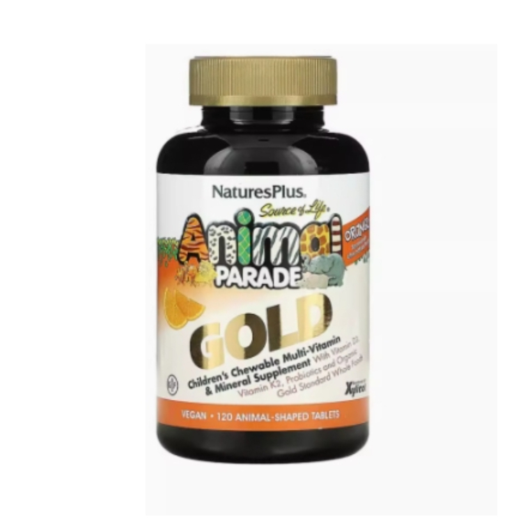 推荐商品：NaturesPlus 儿童多维生素矿物质补充剂120片