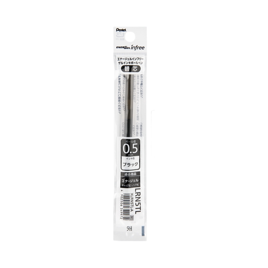 推荐商品：PENTEL/派通 LRN5 0.5mm中性笔 笔芯 笔迹速干