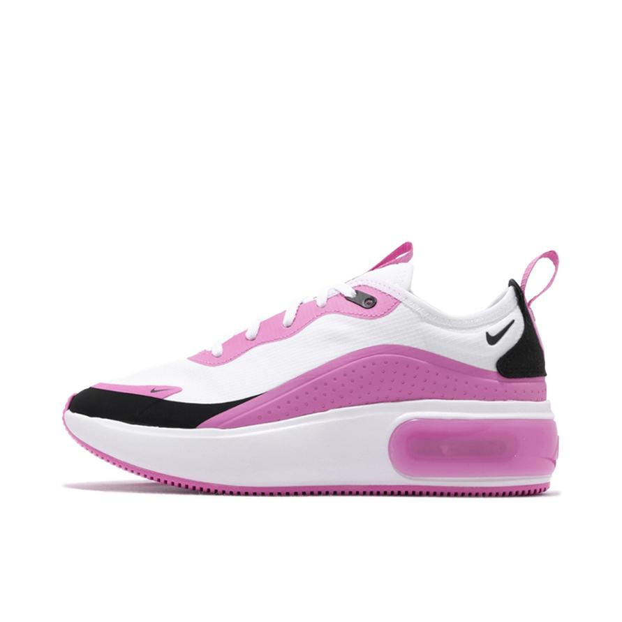 推荐商品：Nike ir Max Dia SE 运动休闲鞋 防滑耐磨舒适透气气垫缓震时尚潮流百搭复古织物 Rose/Black/White 白粉黑